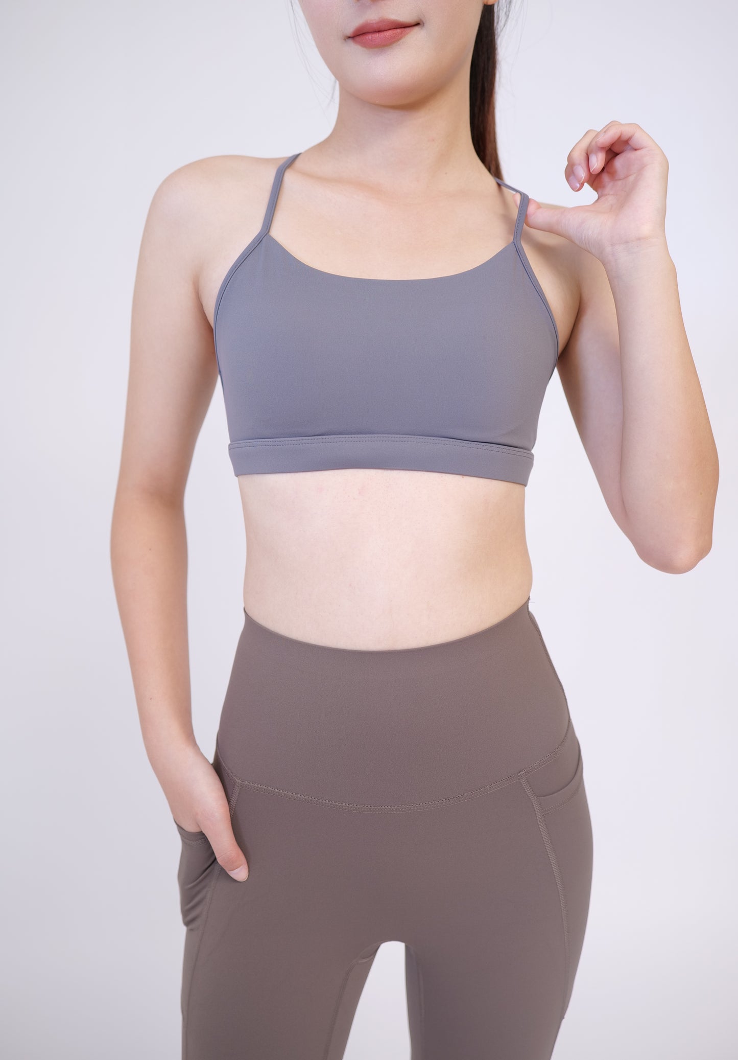 Lightweight, Breathable, Slim Straps with Padded Cups Bra