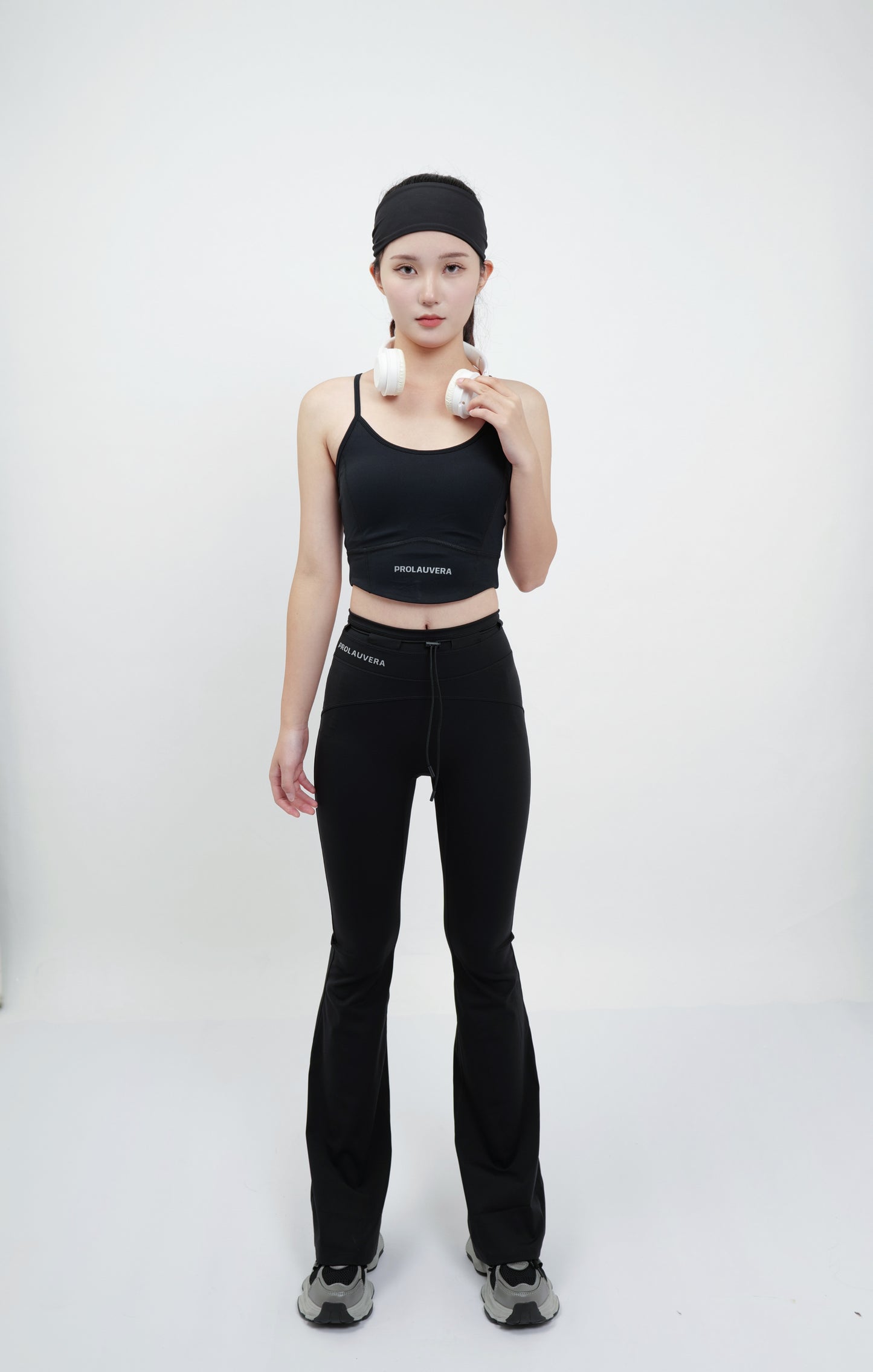 Slim-fit, Tummy-control with Subtle Flared Cuffs Casual Pant