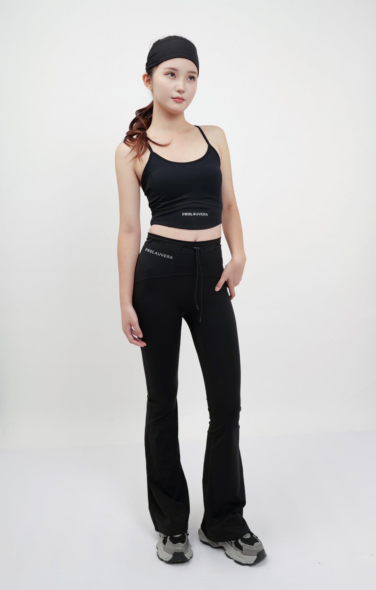 Slim-fit, Tummy-control with Subtle Flared Cuffs Casual Pant