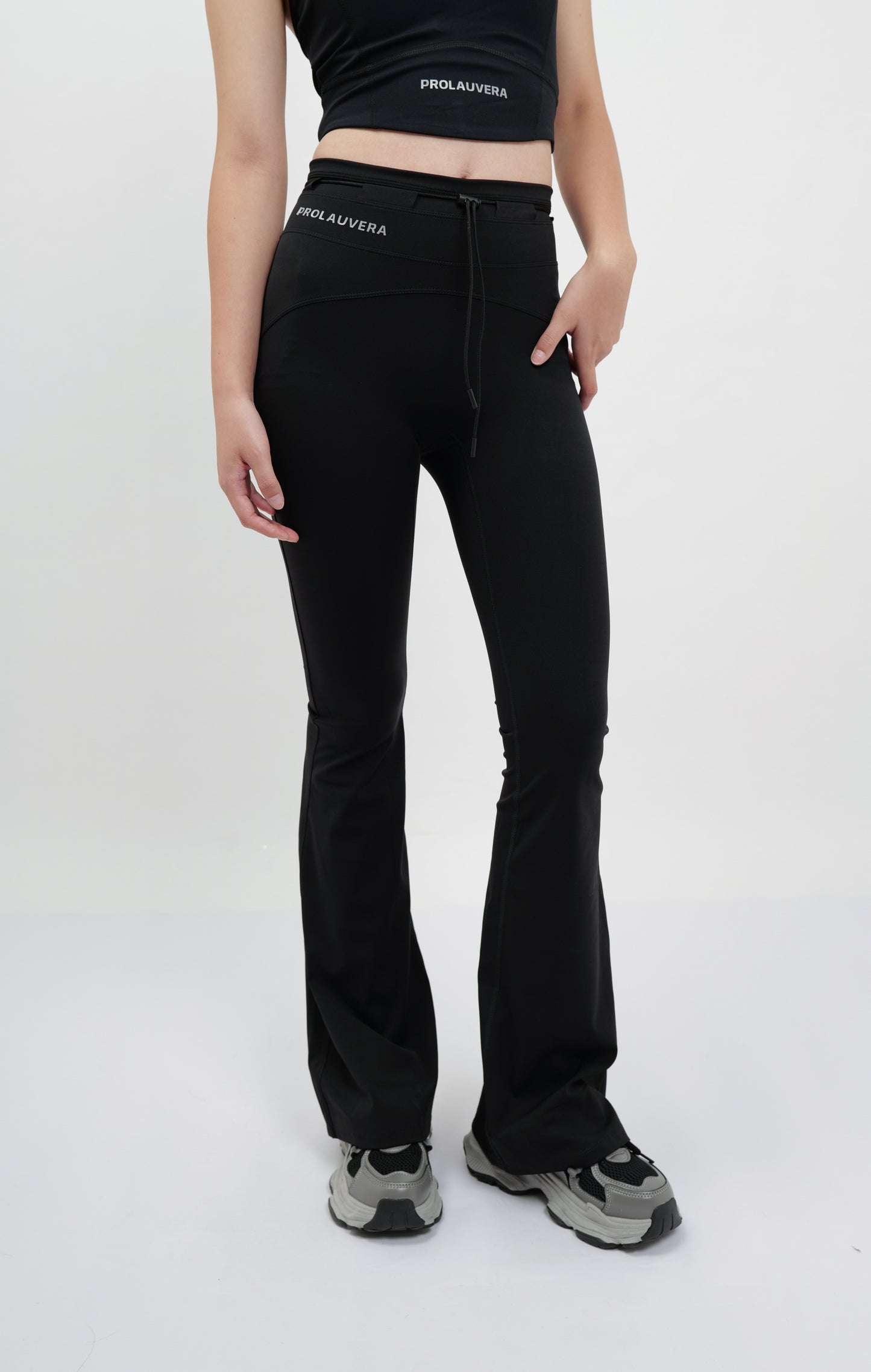 Slim-fit, Tummy-control with Subtle Flared Cuffs Casual Pant